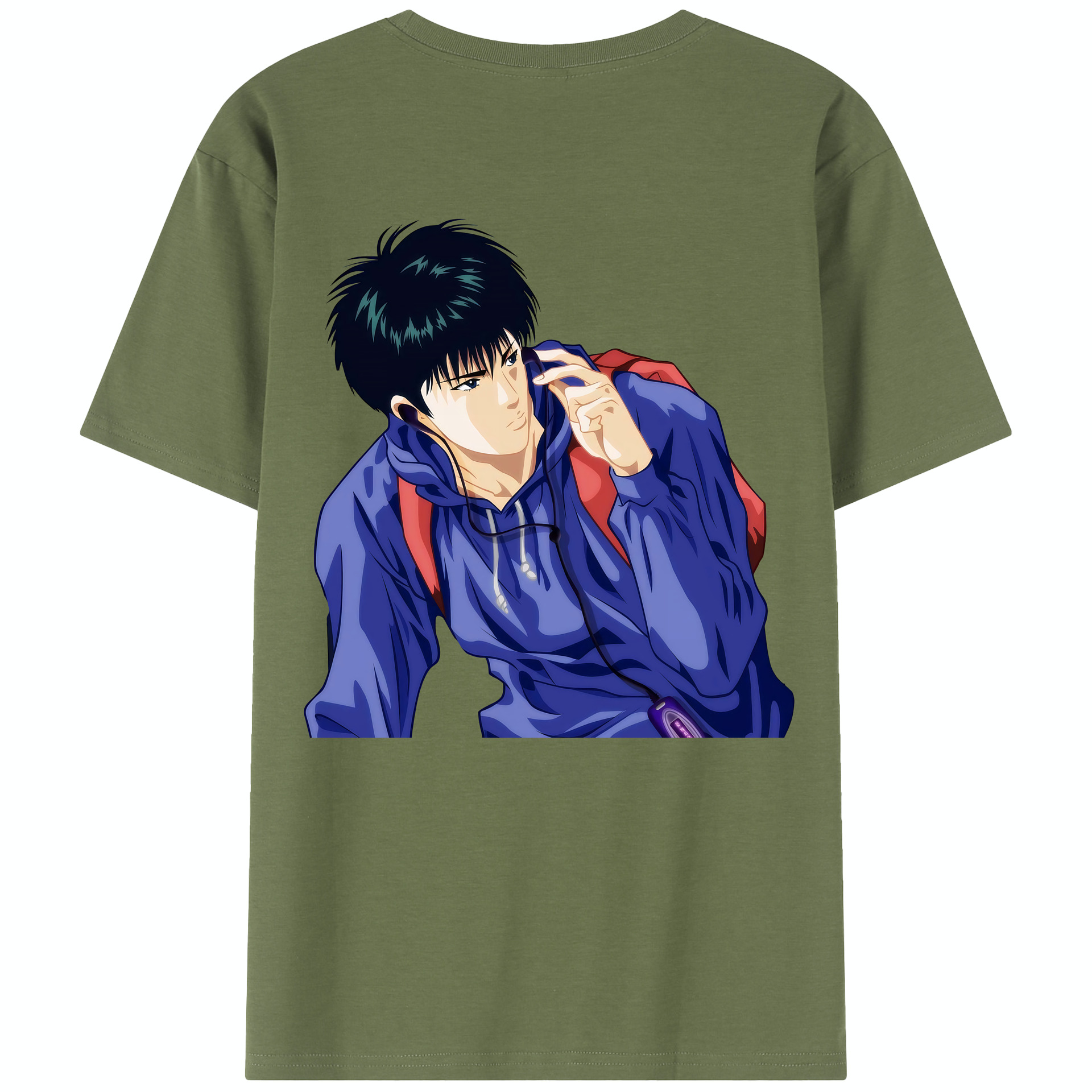 SLAM DUNK／スラムダンク 綿100％半袖Tシャツ（背面プリント）